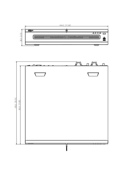 Acheter DAHUA NVR608RH-128-XI NVR 128ch 1280Mbps 32MP H265 4xHDMI 8HDD E/S RAID 0/1/5/6/10 Redondant