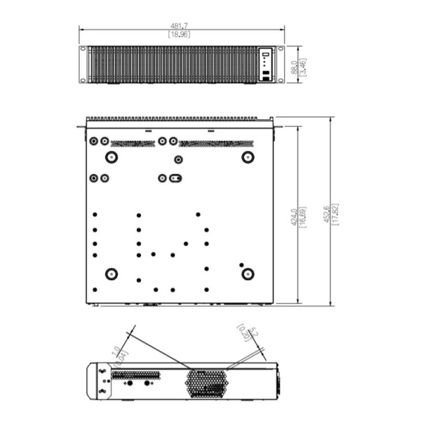 Comprar DAHUA IVSS7108-2M WizMind Intelligent Video Surveillance Server 2U 8HDD