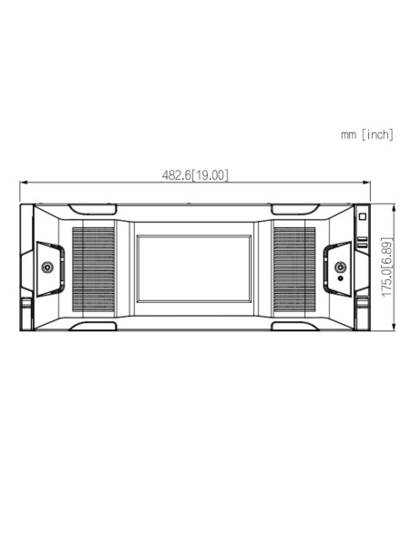 Comprar DAHUA IVSS7124DR WizMind 256CH Intelligent Video Surveillance Server 4U 24HDD. Alimentación redundante