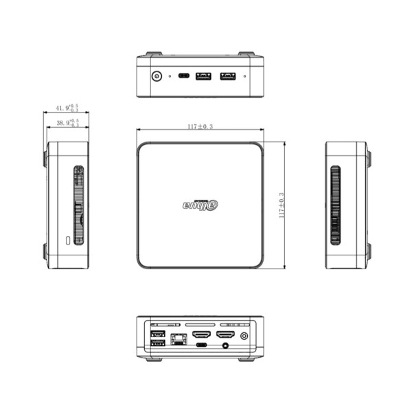 Acheter DAHUA DSS-ONEBOX-H1/128 Station de travail tout-en-un avec une licence DSS Professional préinstallée de 128 canaux et