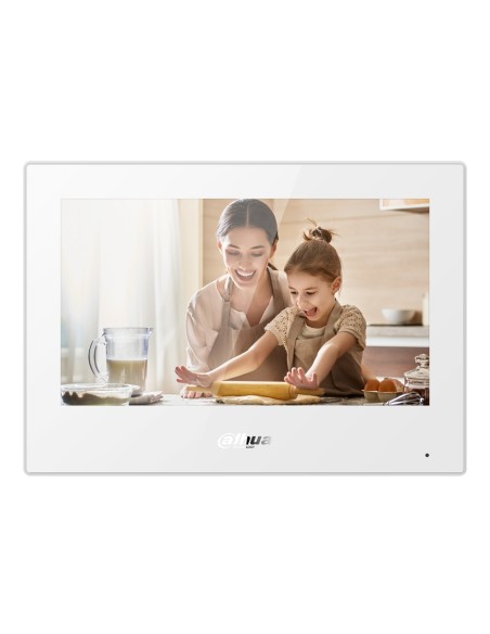 Acquistare DAHUA VTH5321GW-W Monitor Android interno 7" da superficie per videocitofono IP WiFi con schermo tattile PoE SD 8E/1S