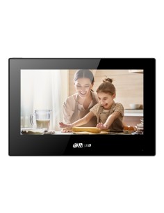 Acheter DAHUA VTH5321GB-W Moniteur intérieur Android 7" en saillie pour visiophone IP WiFi, écran tactile PoE, SD, alarme 8E/1S