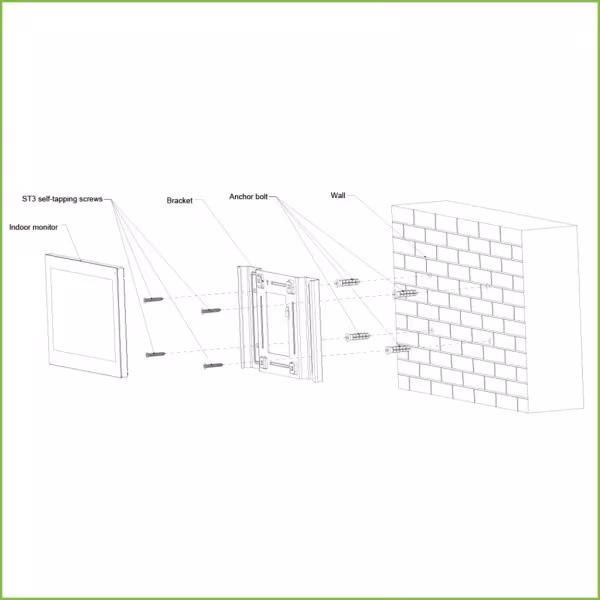 Comprar DAHUA VTH5341G-W Monitor Android Interior 10" de Superficie para Videoportero IP WiFi PoE SD 8E 1S Alarma