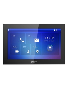 Acheter DAHUA VTH5441G moniteur intérieur 10" en saillie pour visiophone IP PoE SD 6E 1S alarme