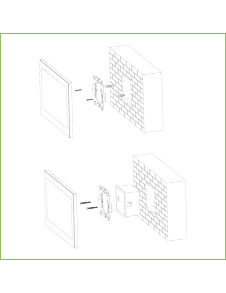 Kaufen DAHUA VTH5441G 10"-Innenmonitor zur Aufputzmontage für IP-Video-Türsprechanlage PoE SD 6E 1S Alarm