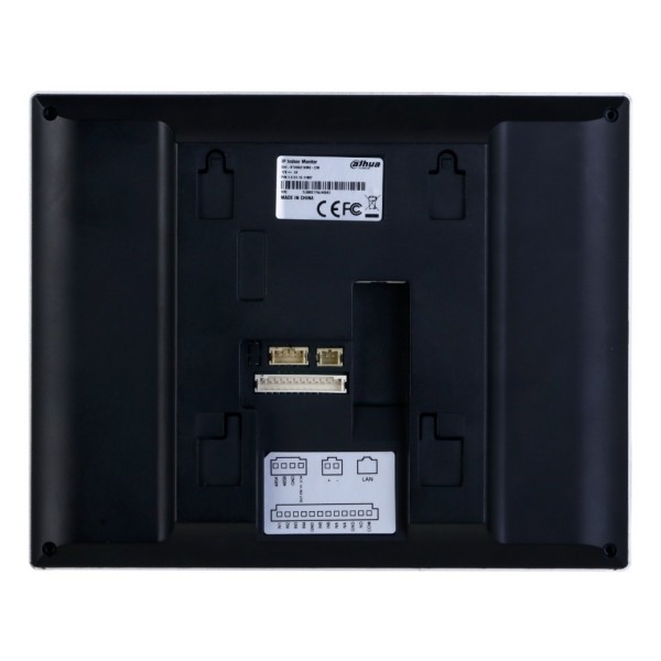 Acquistare DAHUA VTH8A21KMS-CW Monitor interno 7" da superficie per videocitofono IP WiFi PoE SD 6E 1S Allarme Nero con fotocame