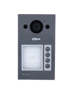 Acquista DAHUA VTO3312Q-P Stazione esterna per videocitofono IP a 2 fili PoE con telecamera 2MP IP65 IK08 Mifare 125º