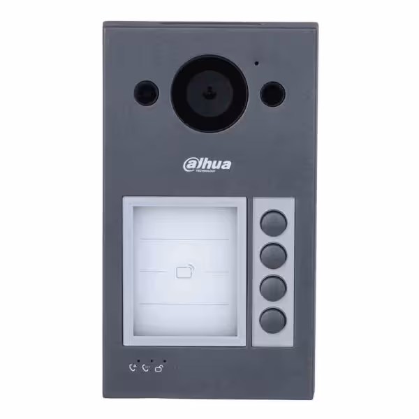 Acheter DAHUA VTO3312Q-P Station extérieure pour visiophone IP à 2 fils PoE avec caméra 2 MP IP65 IK08 Mifare 125º