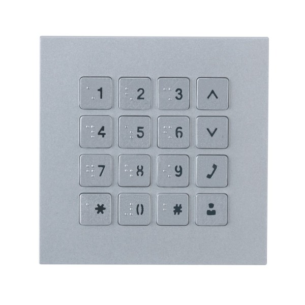 Acheter DAHUA VTO4202F-MK Station extérieure modulaire pour interphone vidéo IP avec clavier pour les séries VTO4202F-X