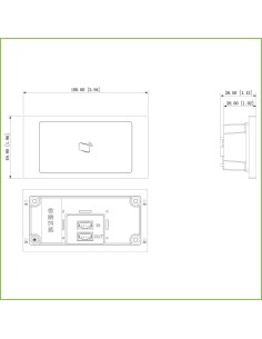 Kaufen DAHUA VTO4202F-MR modulare Außenstation für IP-Video-Türsprechanlage mit Kartenleser für die VTO4202F-X-Serie 2