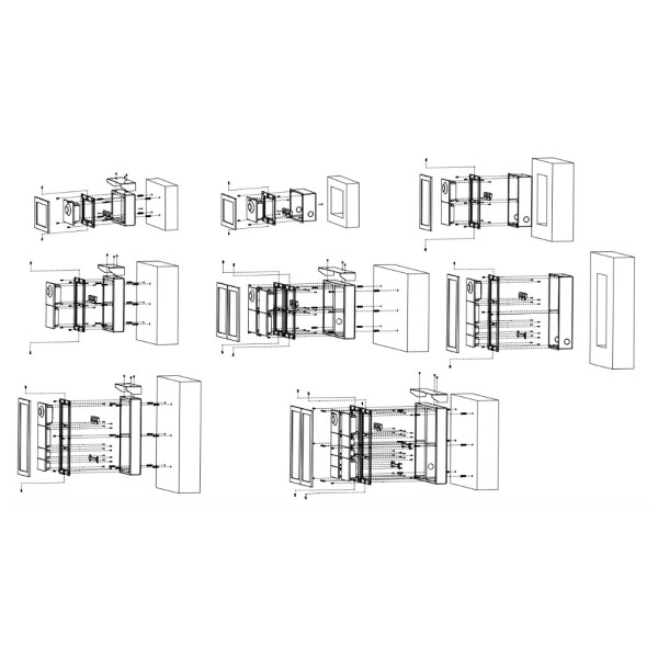 Comprar DAHUA VTO4202FB-P-S3 Estación Exterior Modular para Videoportero IP con Cámara para Series VTO4202FB. Color Negro