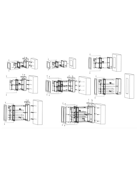 Acquistare DAHUA VTO4202FB-P-S3 Stazione esterna modulare per videocitofono IP con telecamera per serie VTO4202FB. Colore nero