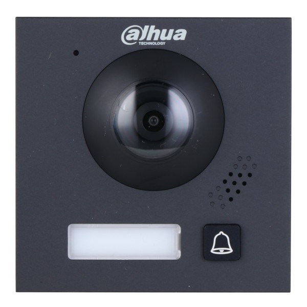 Kaufen DAHUA VTO4202FB-P1 Außenmodul für IP-Video-Türsprechanlage mit Kamera und 1 Taste für die Serien VTO4202F-X. Farbe Schwar