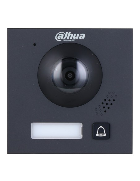 Kaufen DAHUA VTO4202FB-P1 Außenmodul für IP-Video-Türsprechanlage mit Kamera und 1 Taste für die Serien VTO4202F-X. Farbe Schwar