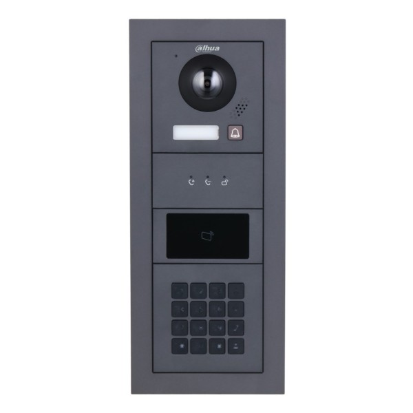 Acquistare DAHUA VTO4202FB-P1 Modulo esterno per videocitofono IP con telecamera e 1 pulsante per le serie VTO4202F-X. Colore ne