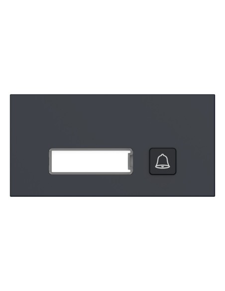 Kaufen DAHUA VTO4202FB-MB1 modulare Außenstation für IP-Video-Türsprechanlage mit 1 Taste für die VTO4202FB-X-Serien. Farbe: Sch