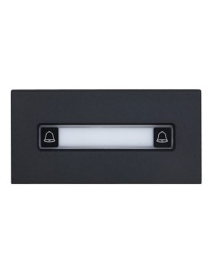 Acquistare DAHUA VTO4202FB-MDB2 Stazione esterna modulare per videocitofono IP con 2 pulsanti per serie VTO4202F-X. Colore nero