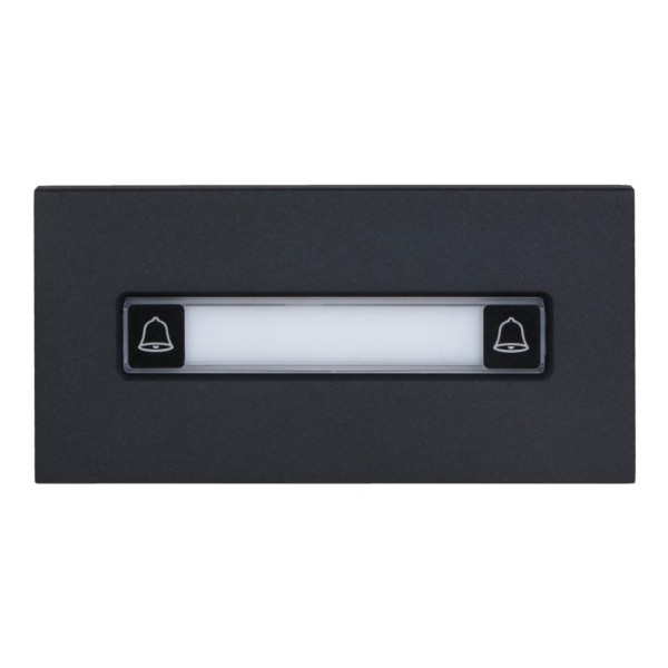 Acquistare DAHUA VTO4202FB-MDB2 Stazione esterna modulare per videocitofono IP con 2 pulsanti per serie VTO4202F-X. Colore nero