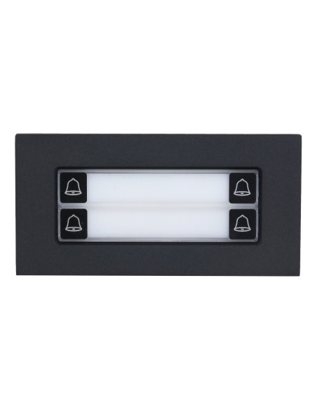 Acquistare DAHUA VTO4202FB-MDB4 Stazione esterna modulare per videocitofono IP con 4 pulsanti per serie VTO4202F-X. Colore nero