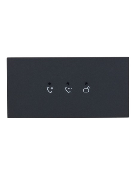 Acquistare DAHUA VTO4202FB-ML Stazione esterna modulare per videocitofono IP con indicatore per serie VTO4202FB-X. Colore nero