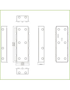 Acquistare DAHUA VTOB119 Scatola di montaggio a incasso per VTO9231D 2