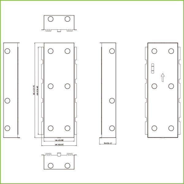 Kaufen DAHUA VTOB119 Unterputz-Montagekasten für VTO9231D
