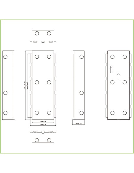 Acheter DAHUA VTOB119 Boîte de montage encastrée pour VTO9231D