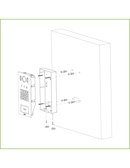 Acheter DAHUA VTM117 Boîtier de montage en saillie pour VTO322xE-P / VTO622xE-P