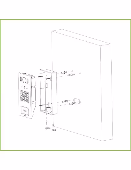 Comprar DAHUA VTM117 Caja de montaje en superficie para VTO322xE-P / VTO622xE-P