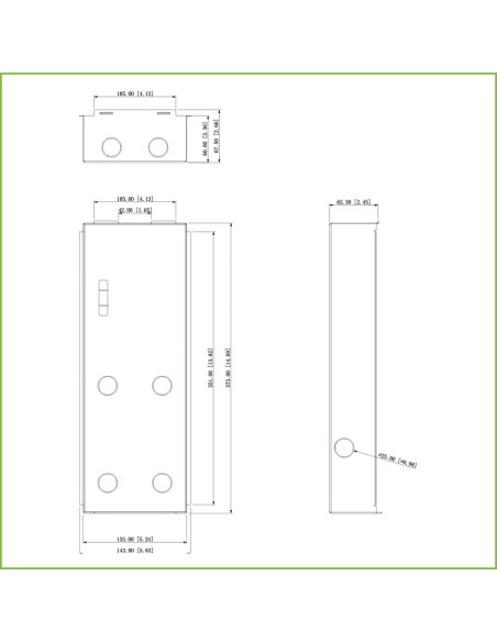 Acheter DAHUA VTM121 Boîtier de montage encastrable pour VTO75xxG / VTO65xxF(H)(H-D)