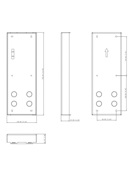 Acheter DAHUA VTM130 Boîte de montage en saillie pour VTO75xxG / VTO65xxF(H)(H-D)