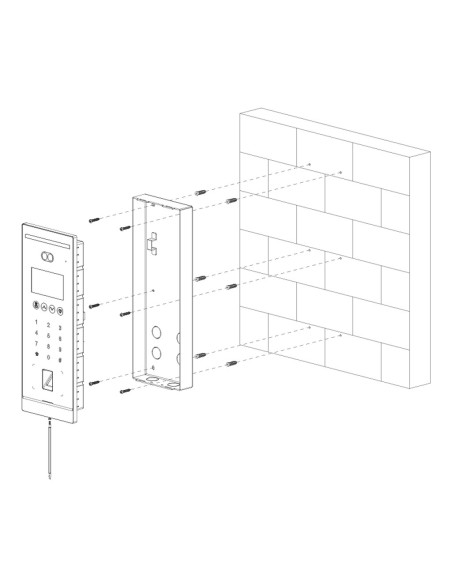 Acheter DAHUA VTM130 Boîte de montage en saillie pour VTO75xxG / VTO65xxF(H)(H-D)