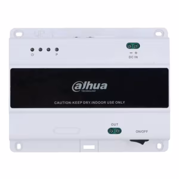 Acheter DAHUA VTNS1001B-2 switch 1 port 2 fils pour VTO Dahua, 48 Vcc, n’inclut pas d’alimentation