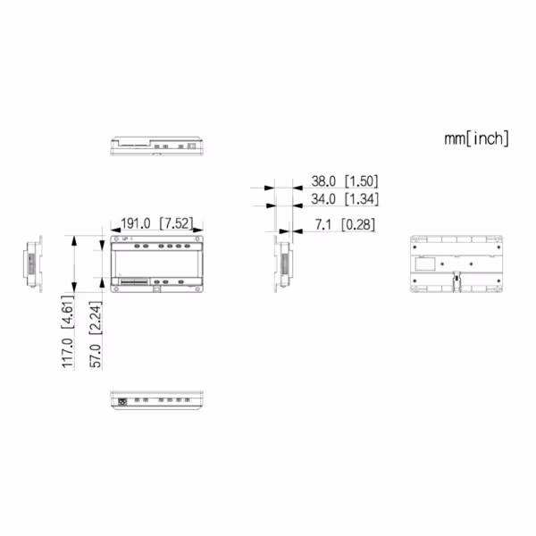 Comprar DAHUA VTNC2113C Controlador híbrido de 2 hilos para videoportero IP de 2 hilos
