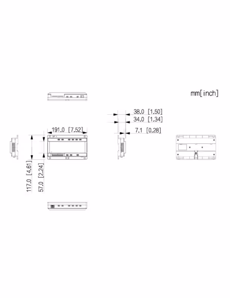 Comprar DAHUA VTNC2113C Controlador híbrido de 2 hilos para videoportero IP de 2 hilos