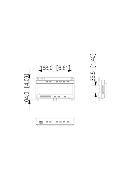 Acquista DAHUA VTNC2113C Controller ibrido a 2 fili per videocitofono IP a 2 fili