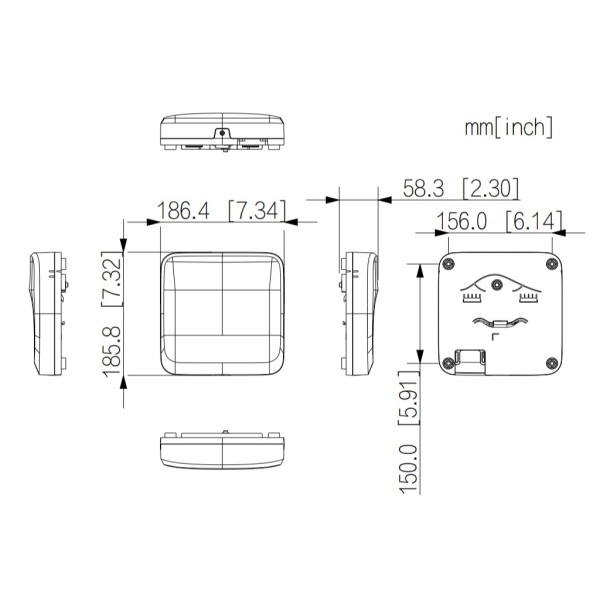 Comprar DAHUA ASC3202B Controladora 2 Puertas Wiegand RS-485 TPC/IP y PoE Insider Series