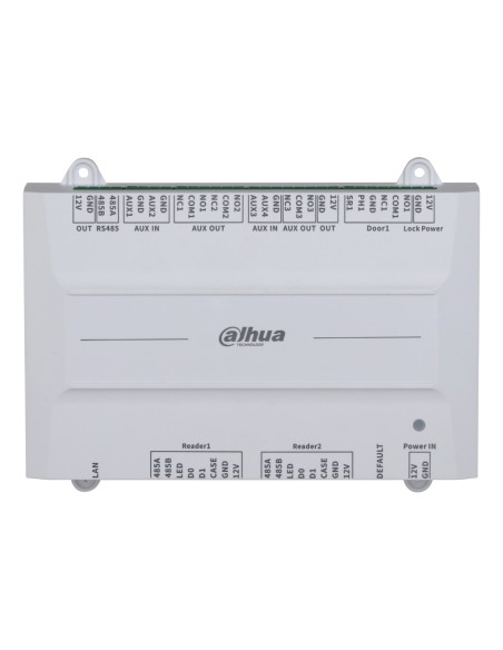 Acheter DAHUA ASC4201B-D Contrôleur 1 porte / 2 adresses pour rail DIN IP Wiegand RS-485