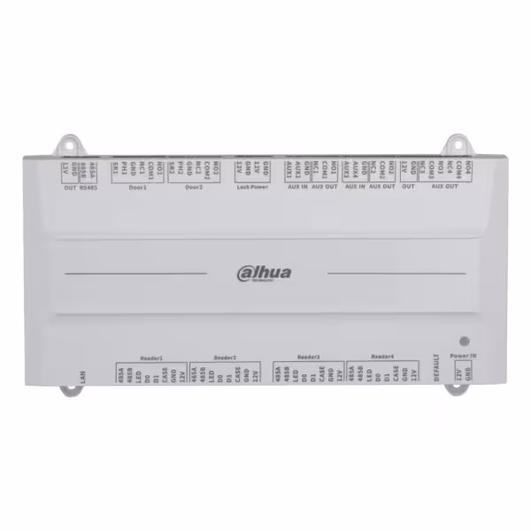 Acheter DAHUA ASC4202B-D Contrôleur 2 portes / 2 adresses pour rail DIN IP Wiegand RS-485