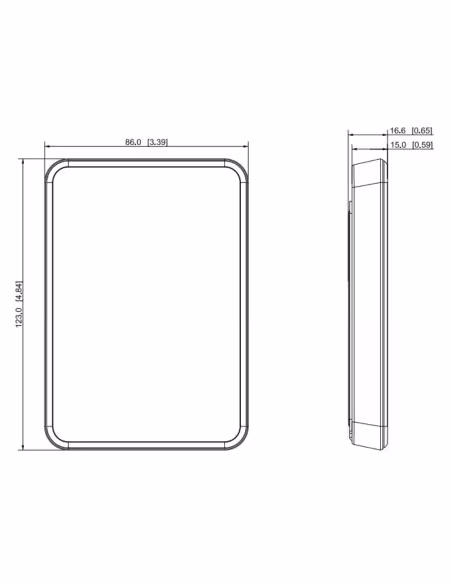 Comprar DAHUA ASR2101A Lector Proximidad Mifare con teclado RS485 Wiegand IP66