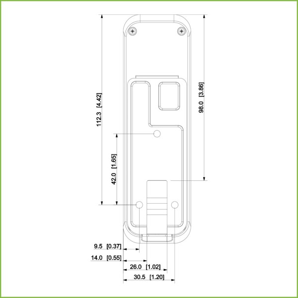 Comprare DAHUA ASR2200A Lettore di prossimità Mifare RS485 Wiegand IP66
