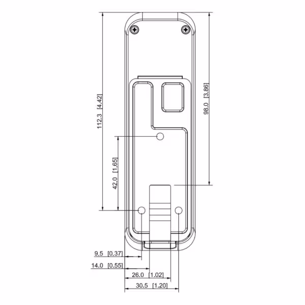 Acquistare DAHUA ASR2200A-B Lettore di prossimità Mifare RS485 Wiegand IP66 Bluetooth