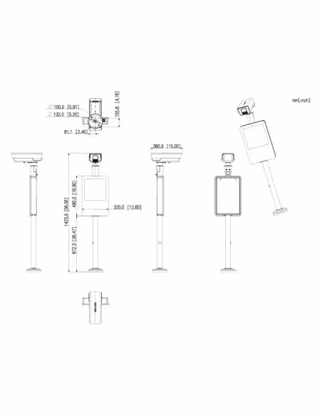 Comprar DAHUA IPMECS-2234-IZ KIT ANPR 4MP de control de entradas y salidas de vehículos AI