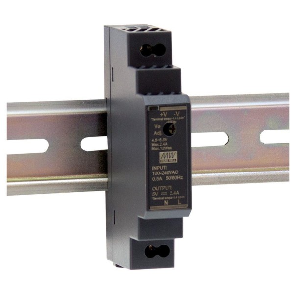 Acquistare MEAN WELL HDR-15-12 Alimentatore switching per guida DIN 15W 12VDC 1.25A
