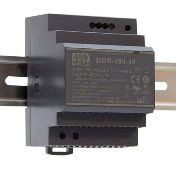 Kaufen MEAN WELL HDR-100-12N Schaltnetzteil für DIN-Schiene 90W 12VDC 7,5A