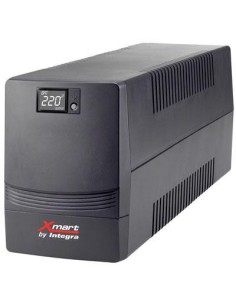 Acquistare XMART BY INTEGRA SAI-SUPRA-1101 UPS interattivo monofase 1100VA con schermo LCD 230V 4 Schuko USB RJ45