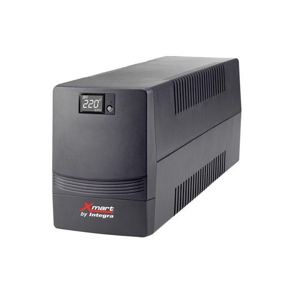 Acheter XMART BY INTEGRA SAI-SUPRA-1101 onduleur interactif monophasé 1100 VA avec écran LCD 230 V 4 prises Schuko USB RJ45
