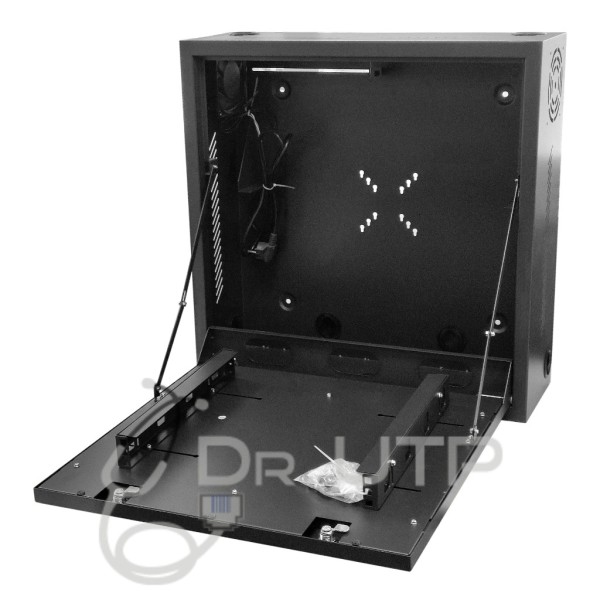 Acquista DRUTP VERTICALDVRBOX Armadio verticale per registratore e schermo con 2 chiavi, ventola e passacavi