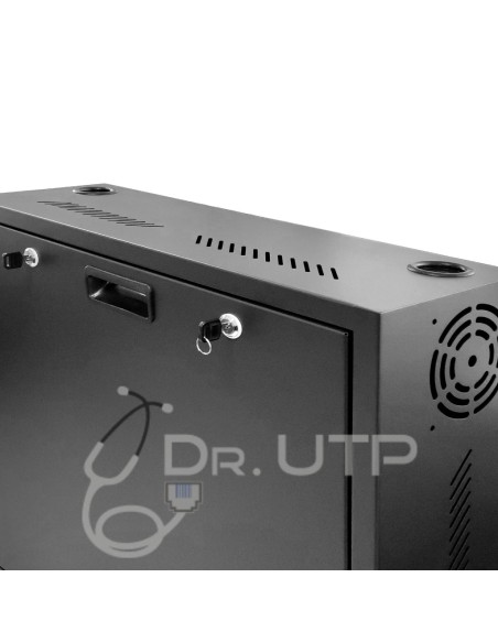 Kaufen Sie DRUTP VERTICALDVRBOX Vertikaler DVR-Schrank für Rekorder und Bildschirm mit 2 Schlüsseln, Ventilator und Kabeldurchfü