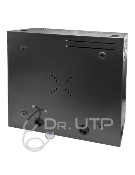 Kaufen Sie DRUTP VERTICALDVRBOX Vertikaler DVR-Schrank für Rekorder und Bildschirm mit 2 Schlüsseln, Ventilator und Kabeldurchfü
